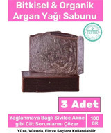 Carlburn Bitkisel Organik Argan Yağı Katı Sabun 3x100 gr