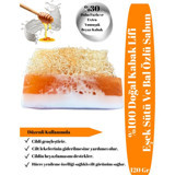 Dermo Golden Dermo Bal-Eşek Sütü-Kabak Lifli Katı Sabun 120 gr