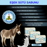 Organicsun Doğal E Vitaminli-Eşek Sütü Katı Sabun 3x140 gr
