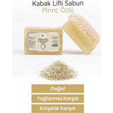 Tubalife Kabak Lifli-Pirinç Katı Sabun 100 gr
