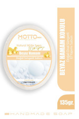 Motto Plus Professional Doğal Beyaz Katı Sabun Katı Sabun 135 gr