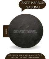 Savonnova Leke Karşıtı Aktif Karbon Katı Sabun 100 gr