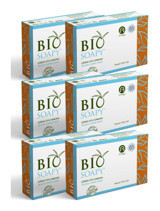 Biosoapy Doğal Çörek Otlu Katı Sabun 6x100 gr
