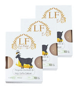 Lafune Doğal Keçi Sütlü-Propolis Katı Sabun 3x100 gr