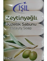 Işıl Zeytinyağlı Katı Sabun 5x75 gr
