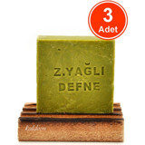 Kaldeon Doğal El Yapımı Defne-Zeytinyağlı Katı Sabun 3x120 gr