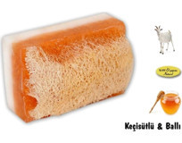 Aktürk Osmanli Katı Sabuni Bal-Kabak Lifli-Keçi Sütlü Katı Sabun 120 gr