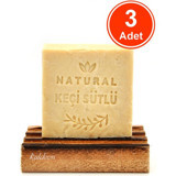 Kaldeon Doğal El Yapımı Keçi Sütü Katı Sabun 3x120 gr