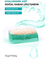 Biolea's Doğal Kabak Lifli Hyalüronik Asit-Kabak Lifli Katı Sabun 110 gr