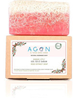 Agon El Yapımı Doğal Gül-Kabak Lifli Katı Sabun 120 gr