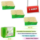 Organicsun Doğal Kabak Lifli Aloe Vera-E Vitaminli-Kabak Lifli Katı Sabun 3x120 gr