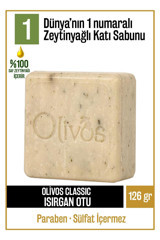Olivos Doğal Isırgan-Zeytinyağlı Katı Sabun 100 gr