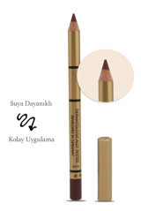 Brooklin No:220 Suya Dayanıklı İnce Kalıcı Mat Dudak Kalemi Kahverengi
