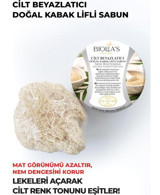 Biolea's Beyazlatıcı Etkili Kabak Lifli Katı Sabun 135 gr