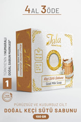 Tala Doğal Keçi Sütlü Katı Sabun 150 gr