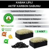 Organicsun Yaşlanma Karşıtı Aktif Karbon Katı Sabun 2x140 gr
