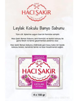 Hacı Şakir Leylak Katı Sabun 4x150 gr