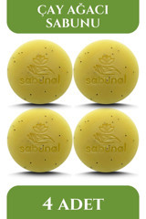 Sabunal Akne Karşıtı Çay Ağacı Katı Sabun 4x100 gr