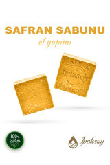 İpeksoy Doğal El Yapımı Safran Katı Sabun 100 gr