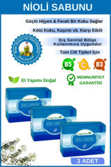 Organicsun Doğal Nioli Katı Sabun 3x140 gr