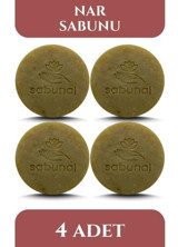 Sabunal Bitkisel Nar Katı Sabun 4x100 gr