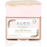 Agon El Yapımı Doğal Kabak Lifli-Shea Butter-Vanilya Katı Sabun 120 gr