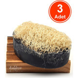 Kaldeon Doğal El Yapımı Kabak Lifli Katı Sabun 3x120 gr
