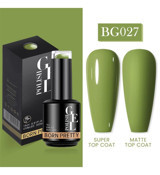 Born BG027 Yeşil Parlak Kalıcı Oje