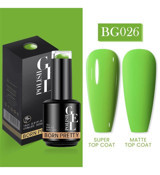 Born BG026 Yeşil Mat Kalıcı Oje