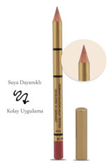 Brooklin No:217 Suya Dayanıklı İnce Kalıcı Mat Dudak Kalemi Pembe
