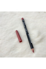 Pretty Beauty No:108 Suya Dayanıklı İnce Kalıcı Mat Dudak Kalemi Gül Kurusu