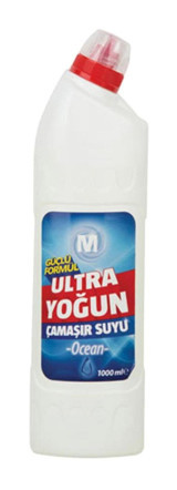 Migros Güçlü Formül Ultra Yoğun Ocean Banyo-Mutfak İçin Konsantre Sıvı Çamaşır Suyu 1 lt
