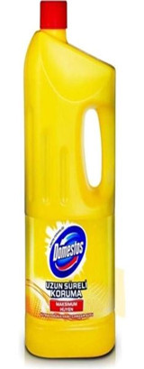 Domestos Uzun Süreli Koruma Limon Banyo-Mutfak İçin Sıvı Çamaşır Suyu 1.85 lt