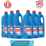 Hyper Hypo Biyosidal Belgeli Okaliptus Banyo-Mutfak İçin Konsantre Sıvı Çamaşır Suyu 6x3 kg