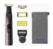 Philips Oneblade Pro QP6551/15 Sakal Vücut 4 Başlıklı Çok Amaçlı Sinekkaydı Islak Kuru Tıraş Makinesi