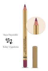 Brooklin No:228 Suya Dayanıklı İnce Kalıcı Mat Dudak Kalemi Mor