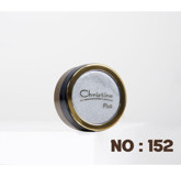 Christine Plus No:152 Toz Işıltılı Tekli Göz Farı Gri