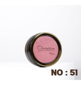 Christine Plus No:51 Toz Simli Işıltılı Tekli Göz Farı Pembe-Kavuniçi