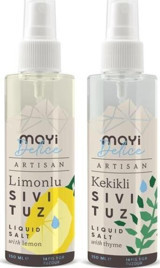 Mayi Tuz Delice İyotsuz Sıvı Kaynak Tuzu Şişe 2x150 ml