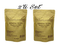 Naturalive Beauty İyotsuz Toz Epsom Tuzu Paket 2x500 gr