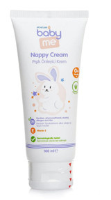 Baby Me Vitaminli Parfümsüz Parabensiz Pişik Kremi 100 ml