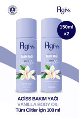 Agiss Vanilyalı Ağda Yağı 2x150 ml