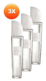 Avon Pur Blanca EDT Çiçeksi-Meyvemsi Kadın Parfüm 3x50 ml