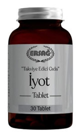 Ersağ Metilkobalamin Yetişkin Vitamin 30 Adet Tablet