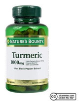 Nature's Bounty Turmeric Yetişkin Vitamin 60 Adet Kapsül