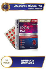 Nutraxin Iron Max Yetişkin Vitamin 5x30 Adet Tablet