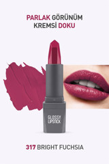 Alix Avien Bright Fuchsia 317 Kalıcı Parlak Krem Stick Ruj