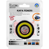 Watton Wt-607 Dinamolu Basmalı Uzun Menzil LED Şarjlı Kafa Feneri