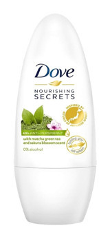 Dove Matcha Sakura Çiçeği Pudrasız Ter Önleyici Antiperspirant Roll-On Kadın Deodorant 50 ml