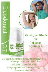 Erin Natural Pudrasız Organik Roll-On Unisex Deodorant 50 ml